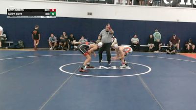 115 lbs Final - John Shenk, Wayne Danger - HSC vs Kody Dott, Journeymen Gold - HSC