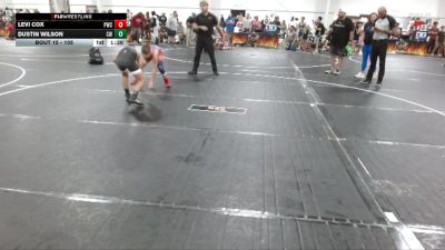 105 lbs Cons. Round 1 - Levi Cox, PWC vs Dustin Wilson, Compound Wrestling