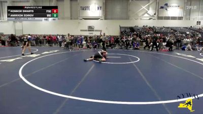 113 lbs Cons. Round 4 - Amirxon Zoirov, Willpower Wrestling Club vs Konnor Swarts, Penn Yan Wrestling Club