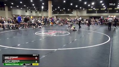 106 lbs Round 2 (4 Team) - Wyatt Womack, BHWC/Duval Elite vs Jake Stewart, Trojan WA