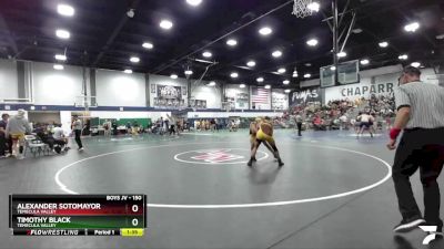 150 lbs Semifinal - Alexander Sotomayor, Temecula Valley vs Timothy Black, Temecula Valley