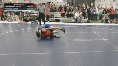 132 lbs Cons. Rd Of 16 - Gabriel White, Unaffiliated vs Alexander Keyes, Nolf Wrestling Academy