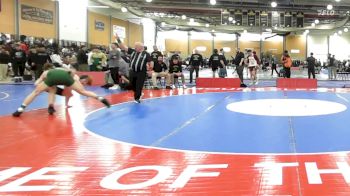 157 lbs Quarterfinal - Lukas Anderson, North Kingstown vs Logan Ross, Bishop Hendricken
