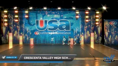Crescenta Valley High School [2020 Pep Flag -- 2 Flags Day 3] 2020 USA Spirit Nationals