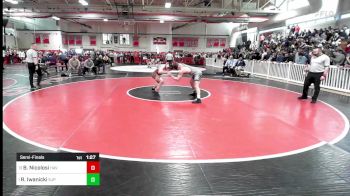 160 lbs Semifinal - Brent Nicolosi, Haverhill vs Rawson Iwanicki, Saint John's Prep