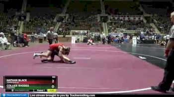 182 lbs Quarterfinal - Collier Rhodes, Fairhope vs Nathan Black, Thompson HS