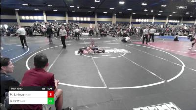 120 lbs Round Of 128 - Michael Lininger, Scottsdale WC vs Gavin Britt, Santa Monica HS