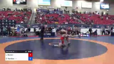 79 kg Round Of 32 - Logan Bowen, Kansas vs Casey Randles, Viking Wrestling Club (IA)