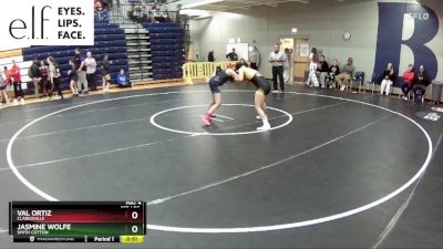 125 lbs. Cons. Round 6 - Jasmine Wolfe, Smith Cotton vs Val Ortiz, Clarksville