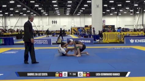 ANTHONY CHRISTOPHER ORTIZ vs GABRIEL DA LUZ COSTA 2025 World IBJJF Jiu-Jitsu No-Gi Championship