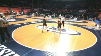 2A 138 lbs Champ. Round 1 - Adrian Cohen, Deerfield (H.S.) vs Trotter Titus, Charleston