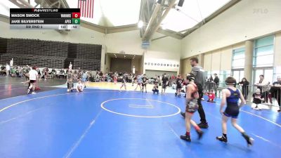 57 lbs Rr Rnd 5 - Mason Smock, Warhawks Wrestling Inc. ES-CL vs Jake Silverstein, Apex ES