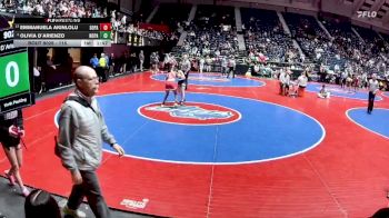 115 lbs Champ. Round 1 - Emmanuela Akinlolu, South Paulding vs Olivia D`Arienzo, North Paulding