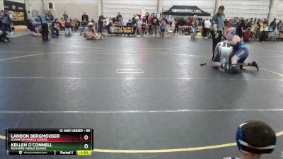 85 lbs Round 5 - Landon Bergmooser, Scranton Middle School vs Kellen O`Connell, Richards Middle School