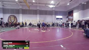 215 lbs Cons. Round 2 - Dylan Cook, Arlington vs Daniel Marlow, Santa Rosa Academy