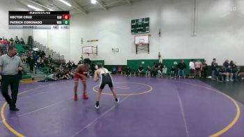 126-132 lbs Round 3 - Patrick Coronado, Worland High School vs Hector Cruz, Rawlins