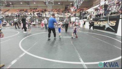 35 lbs Rr Rnd 2 - Jhette Hickman, Chickasha Youth Wrestling vs Lane Loveless, Noble Takedown Club