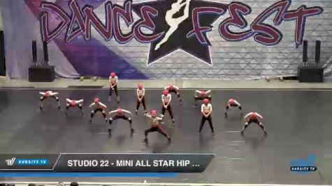 Studio 22 - Mini All Star Hip Hop [2021 Mini - Hip Hop - Small Day 2] 2021 Badger Championship & DanceFest Milwaukee