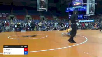 138 lbs Consi Of 64 #1 - Zach Wilson, Indiana vs Julian George, New Jersey