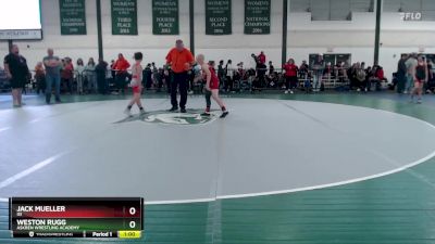 88-95 lbs Cons. Semi - Weston Rugg, Askren Wrestling Academy vs Jack Mueller, ISI