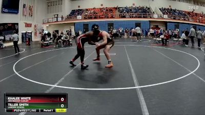 215 lbs Champ. Round 2 - Tiller Smith, Landon School vs Khalee White, Archbishop Curley