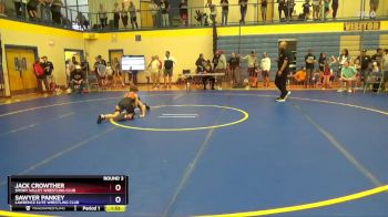 69-78 lbs Round 3 - Jack Crowther, Smoky Valley Wrestling Club vs Sawyer Pankey, Lawrence Elite Wrestling Club