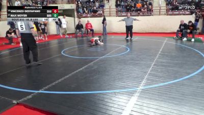 65_B lbs Consi Of 16 #2 - Vincenzo Destafano, Charleroi vs Max Moyer, Bangor