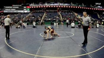 100 lbs Cons. Round 3 - Hadley Perry, West Rowan vs Courtney Stough, West Cabarrus