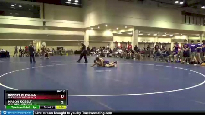 160 lbs Semis & Wb (16 Team) - Robert Blenman, Tallahassee War Noles vs ...