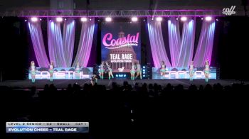 Evolution Cheer - Teal Rage [2026 L2 Senior - D2 - Small Day 1] 2026 Coastal at the Capitol Super Nationals