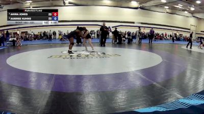 131 lbs Cons. Round 4 - Akira Jones, Indiana Tech University vs Aubree Kuhns, Indiana Tech University