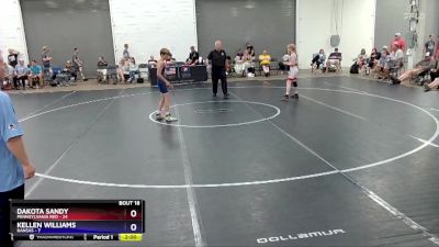 92 lbs 2nd Wrestleback (16 Team) - Dakota Sandy, Pennsylvania Red vs Kellen Williams, Kansas