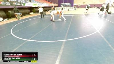 157 lbs Cons. Round 3 - Christopher Bohn, Region Wrestling Academy vs Hunter Garness, Minnesota