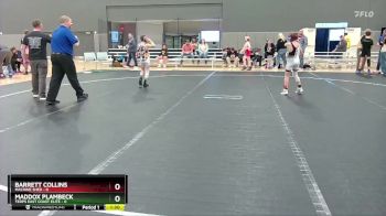 72 lbs Round 8 (10 Team) - Barrett Collins, Machine Shed vs Maddox Plambeck, Terps East Coast Elite