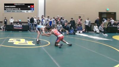 100 lbs Semis - Ronin Barro, Elite Wrestling Academy vs Steve Mytych, Jr.