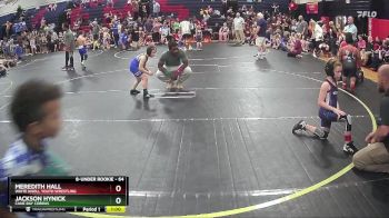 64 lbs Round 1 - Jackson Hynick, Cane Bay Cobras vs Meredith Hall, White Knoll Youth Wrestling