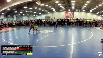 85 lbs Quarterfinal - Lucas Ovalle, Gunston Wrestling Club vs Nathaniel Wagner, Reaper Wrestling Club