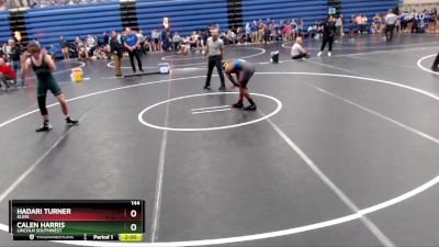 144 lbs Round 3 - Hadari Turner, Klein vs Calen Harris, Lincoln Southwest