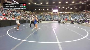 130 lbs Cons. Semi - Aalyra Arguelles, Wichita-Kapaun Mt.Carmel Hs vs Reddi Johnson, Kansas City - Washington HS