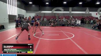 90 lbs Round 2 (8 Team) - Eli Herring, M2 Blue (NJ) vs Westin Ingham, LaCrosse Area Wrestlers(WI)