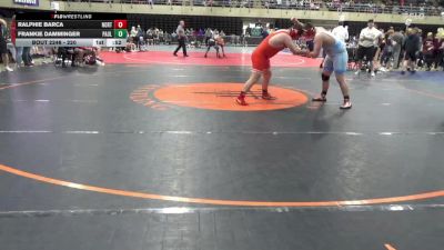 220 lbs Semifinal - Ralphie Barca, North Haledon vs Frankie Damminger, Paulsboro