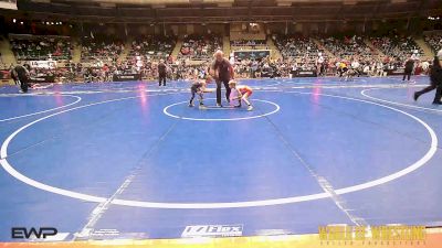 55 lbs Consi Of 8 #1 - Archer Hamilton, Greater Heights Wrestling vs Jaxon Martinez, Mat Rats Rebooted