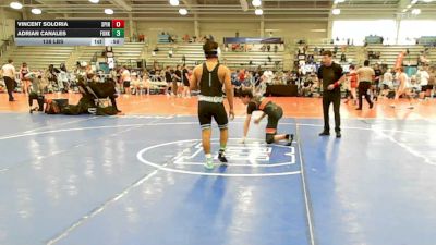 138 lbs Rr Rnd 1 - Vincent Soloria, Spinal Tap - HSB vs Adrian Canales, Funk City - HSB