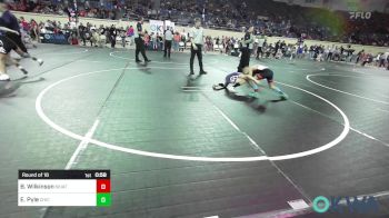 73 lbs Round Of 16 - Blake Wilkinson, Skiatook Youth Wrestling 2022-23 vs Espen Pyle, Chickasha Youth Wrestling