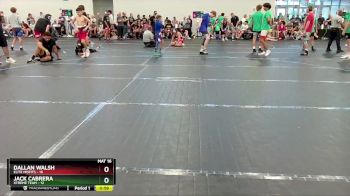 92 lbs Round 4 (6 Team) - Dallan Walsh, Elite Misfits vs Jack Cabrera, Xtreme Team