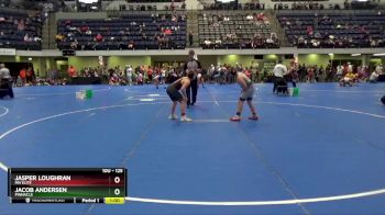 125 lbs Round 4 - Jasper Loughran, MN Elite vs Jacob Andersen, Pinnacle