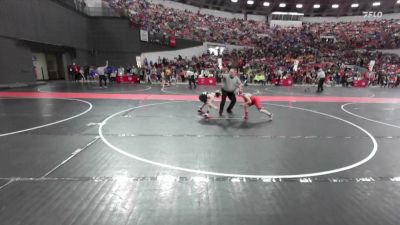 87 lbs Champ. Round 1 - Owen Attebury, Weigh In Club vs Cashton Porter, Team Nazar/Sun Prairie Youth Wrestling Club