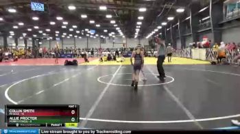 60 lbs Round 3 - Collin Smith, PA Gold vs Allie Procter, Morris Fitness