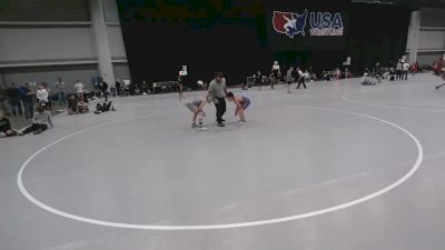 88 lbs Cons. Rd Of 32 - Dino Carrazana, Florida vs Jaxon Sullivan, Built By Brunson Wrestling