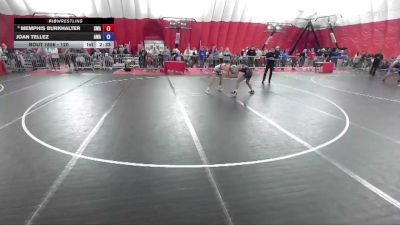 120 lbs Cons. Round 4 - Memphis Burkhalter, Sarbacker Wrestling Academy vs Joan Tellez, Askren Wrestling Academy